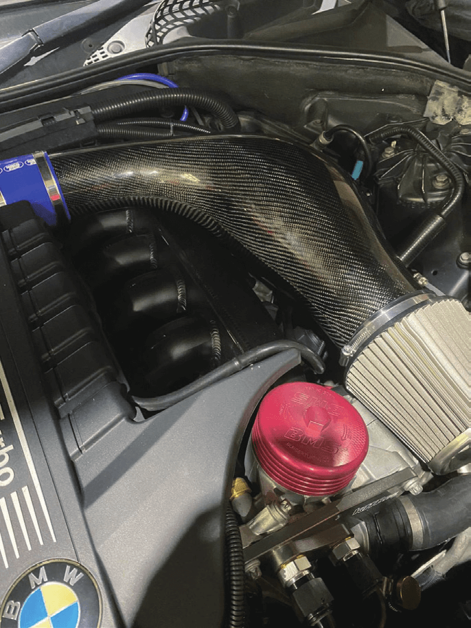 Custom Made Air Intake for Andy's BMW F10