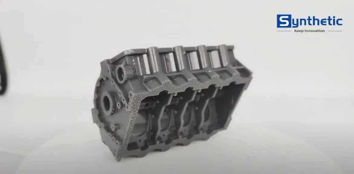 합성 수지를 사용한 3D 인쇄 샘플